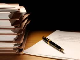Files and pen