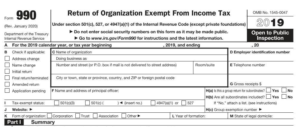 Form 990